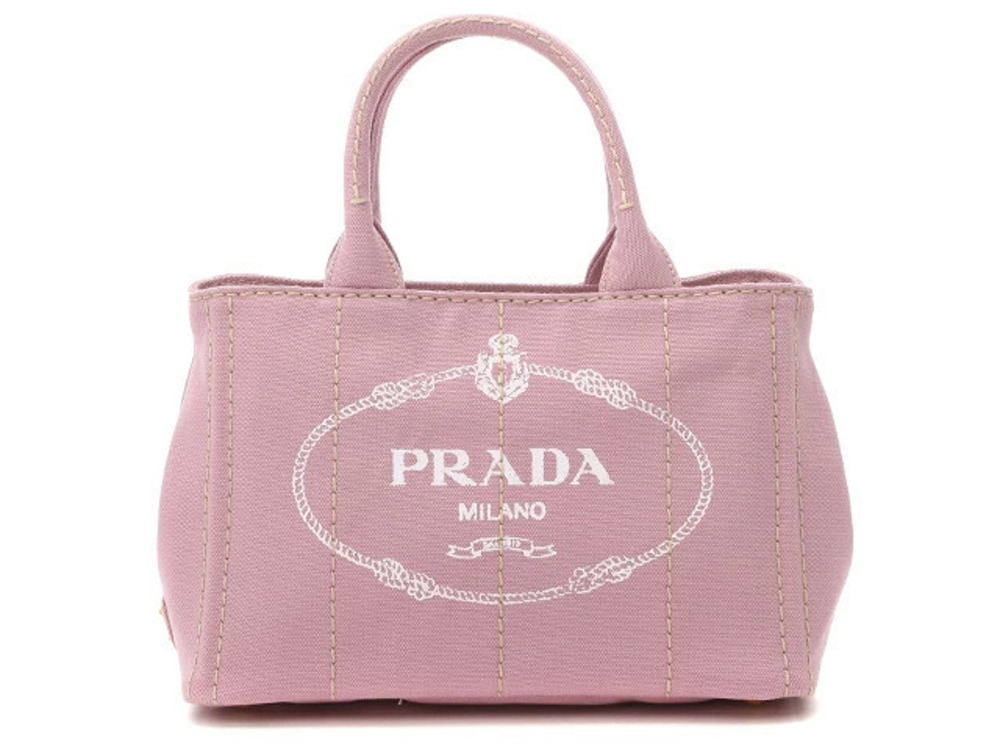 Prada Canapa handbag canvas ALABASTRO pink